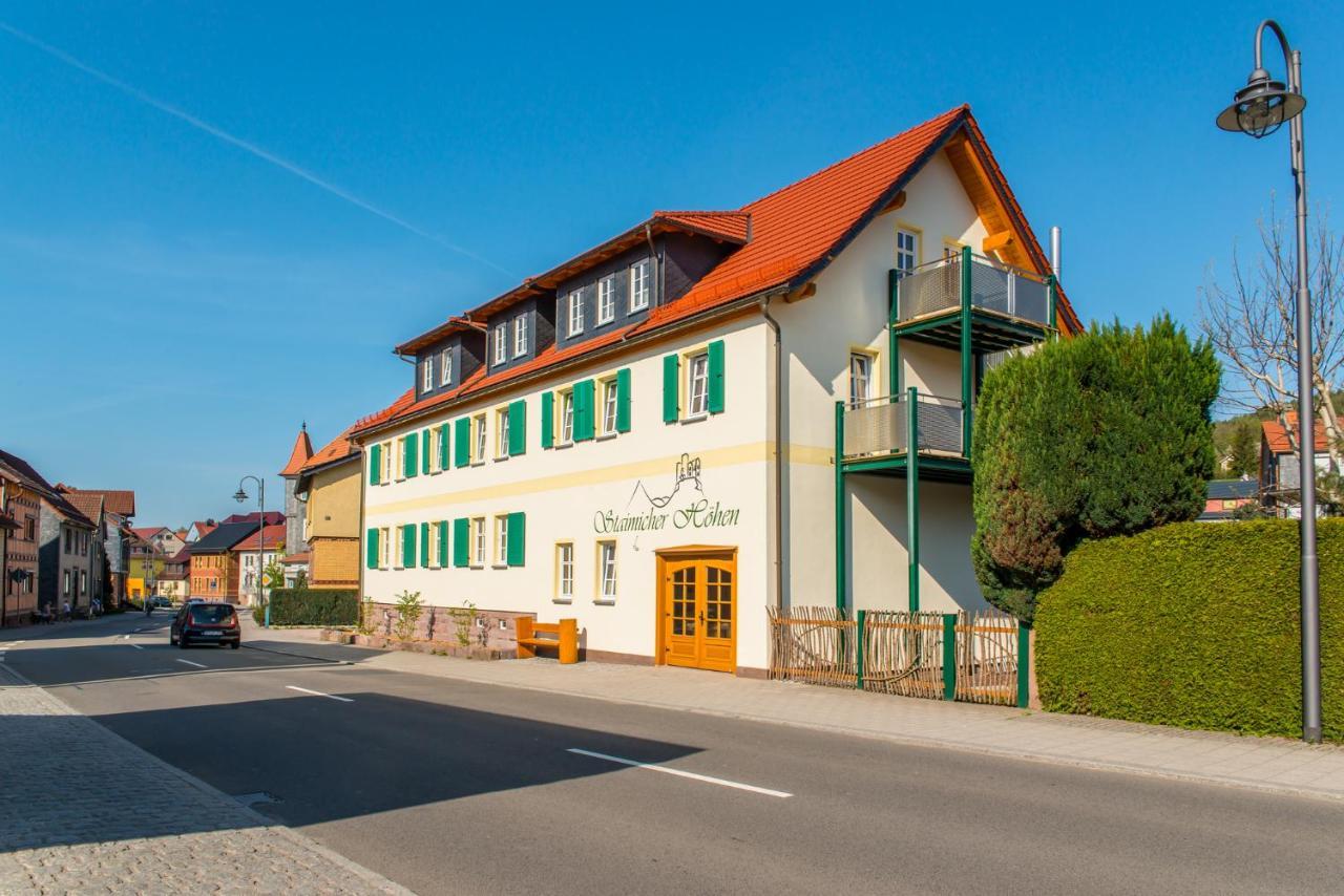 Staimicher Hoehen - Premium Appartements Kurort Steinbach-Hallenberg Kültér fotó