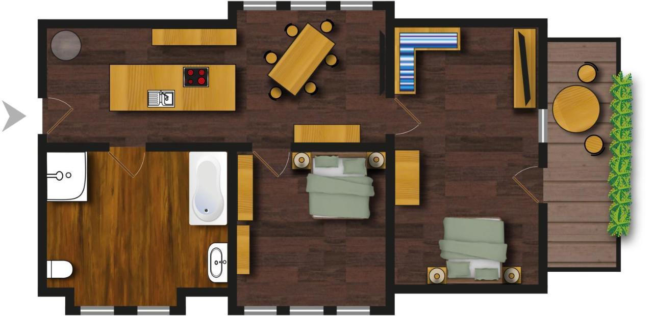 Staimicher Hoehen - Premium Appartements Kurort Steinbach-Hallenberg Szoba fotó